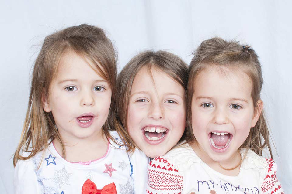 Kinder lachen