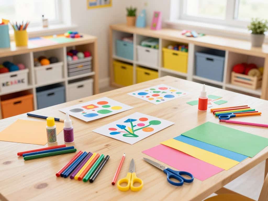 Bastelmaterialien für Kinder