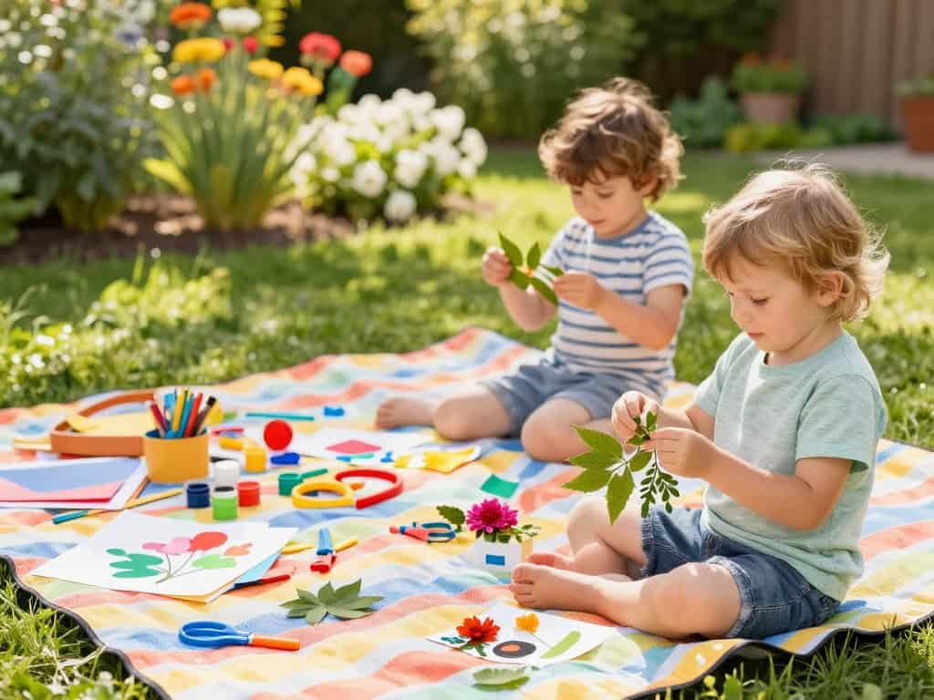 Basteln Kleinkinder Sommer Vorbereitung
