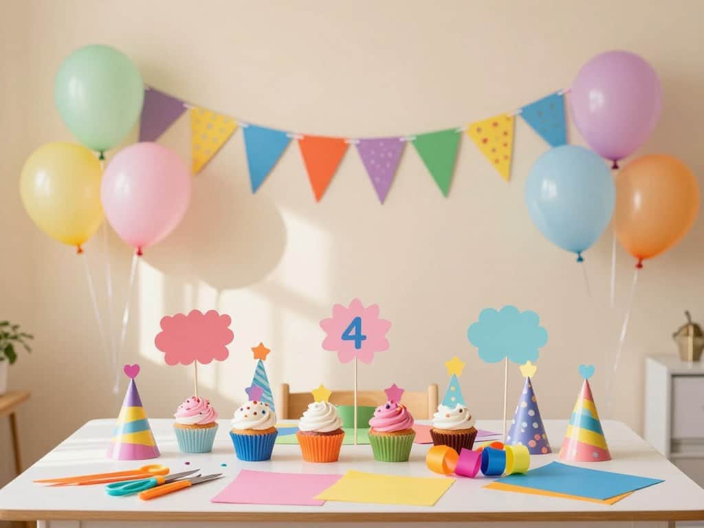 DIY Kindergeburtstag Dekoration