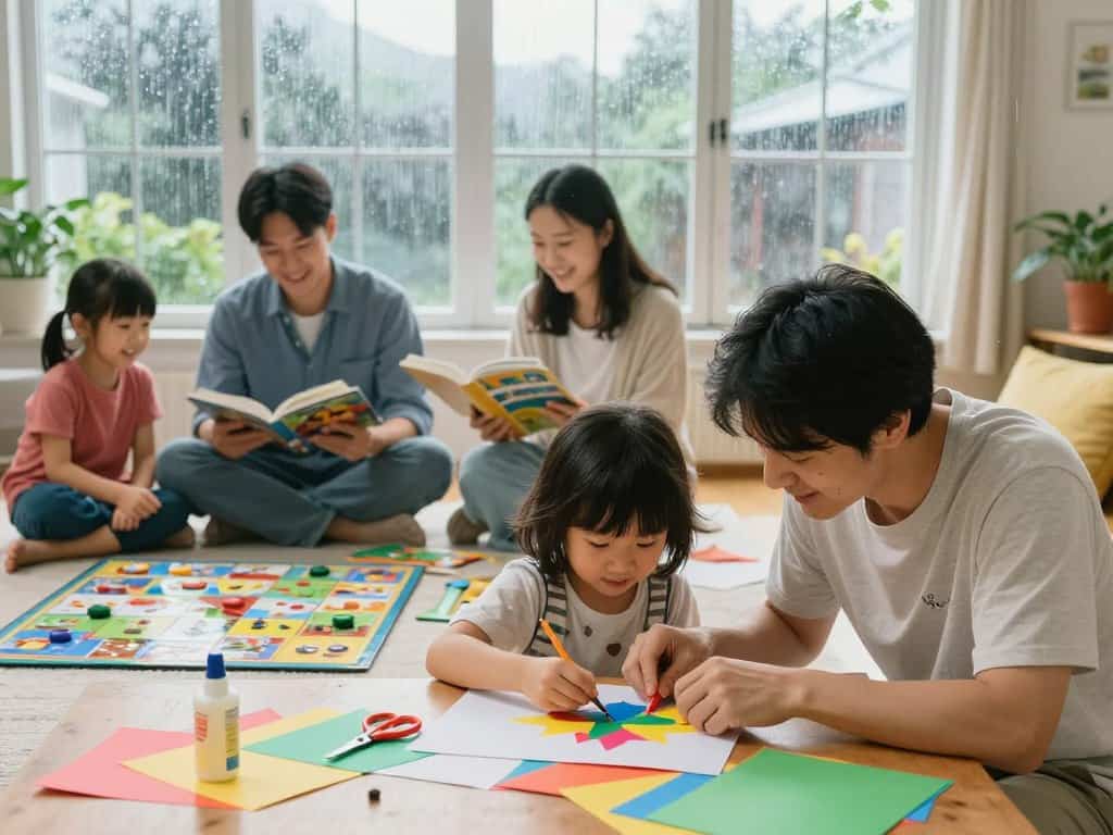 Indoor-Aktivitäten für Familien