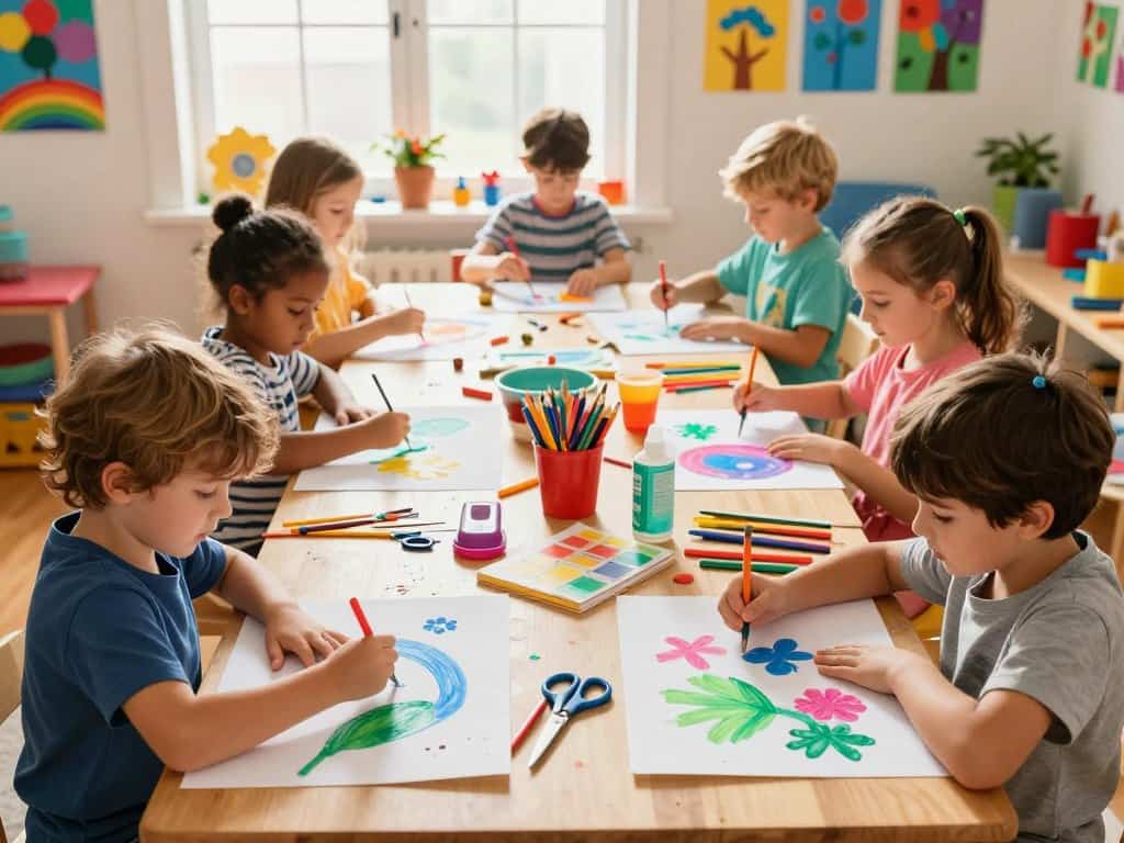 Kreative Aktivitäten mit Kindern