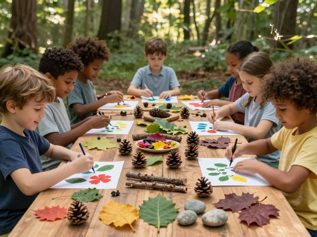Naturmaterialien für kreative Projekte
