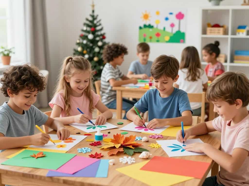 Saisonale Bastelideen für Kinder Saisonale Bastelideen für Kinder