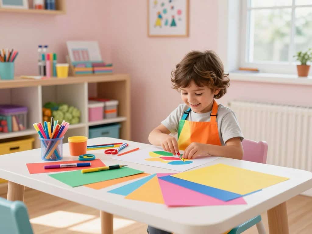 Sichere Bastelmaterialien für Kinder