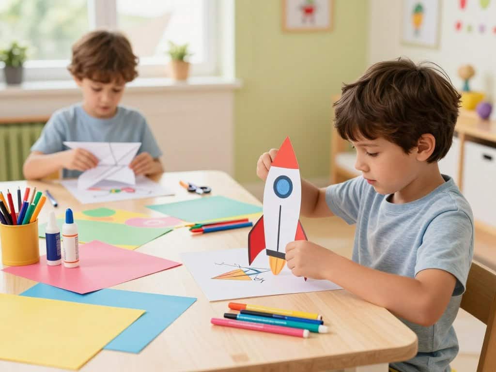 Basteln Schritt für Schritt Anleitung für Kinder