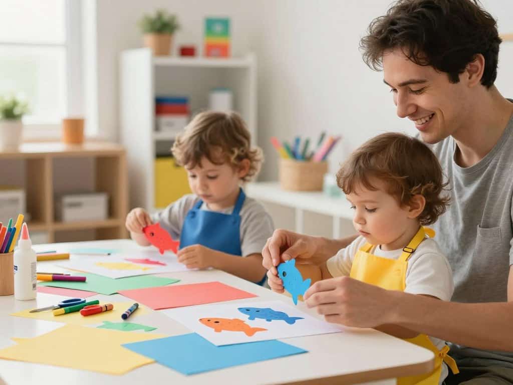 Basteln mit Kleinkindern Tipps