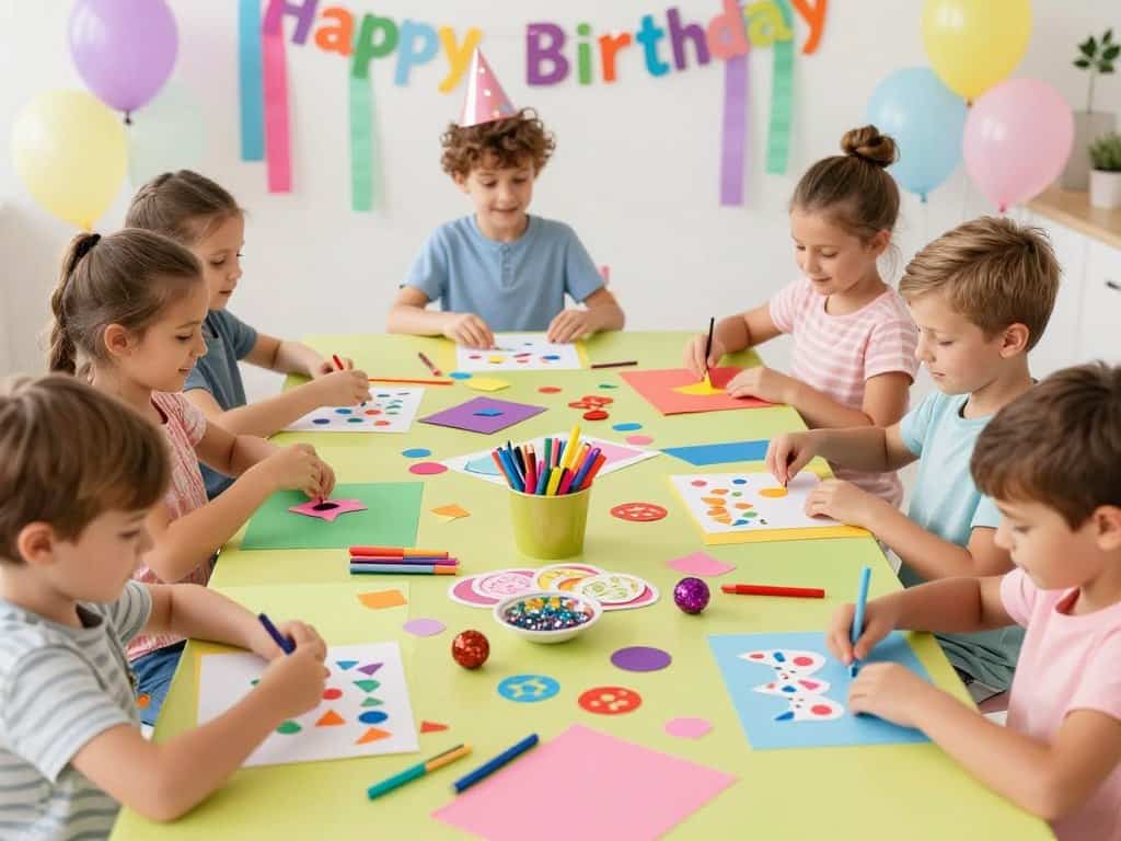 Kindergeburtstag Bastelideen