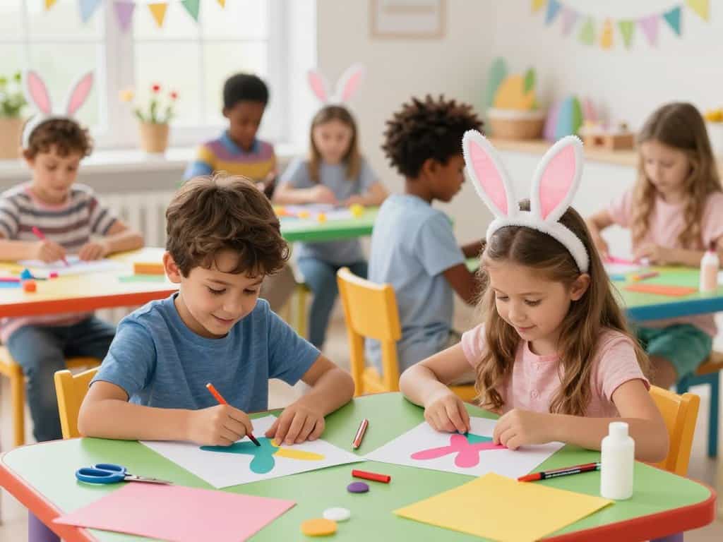 Osterhase basteln Kinder