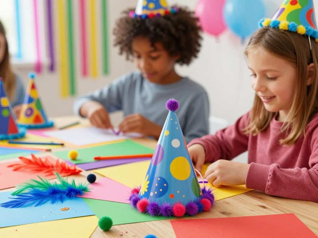 Faschingshut Anleitung Bastelset