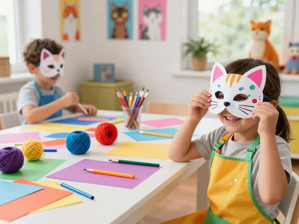 Katzen Deko Bastelideen für verschiedene Anlässe