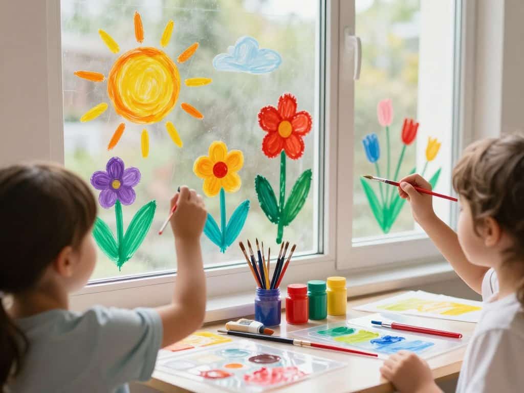 Windowcolor Kinder Bastel-Techniken