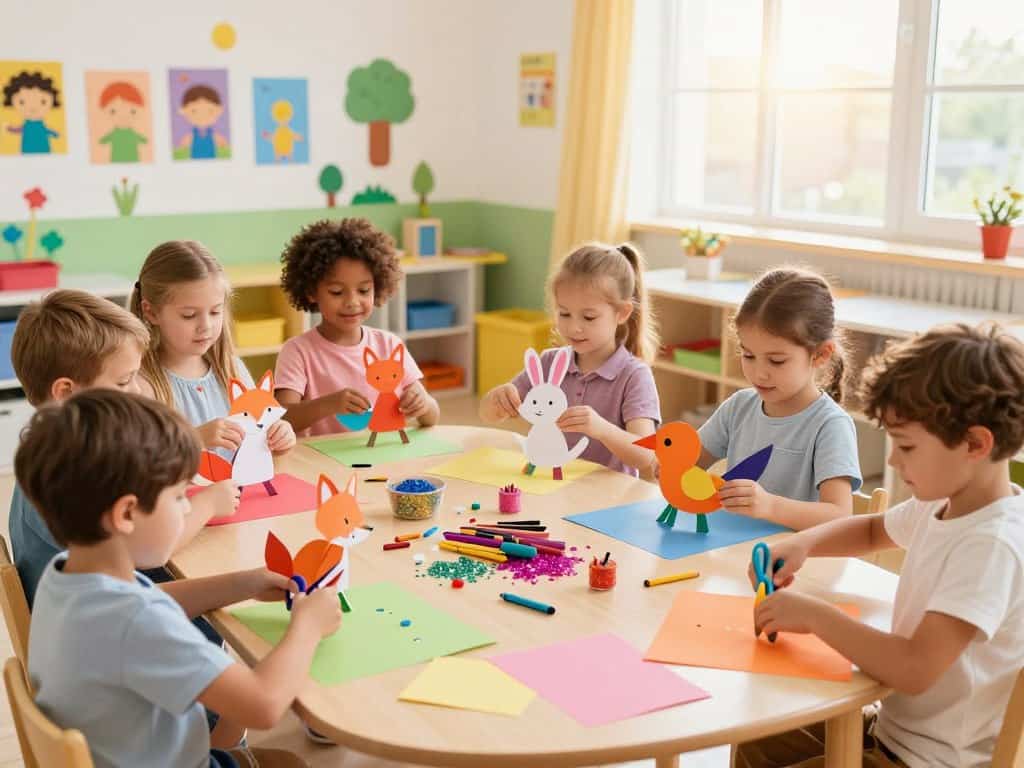 Kindergarten Basteln Tiere